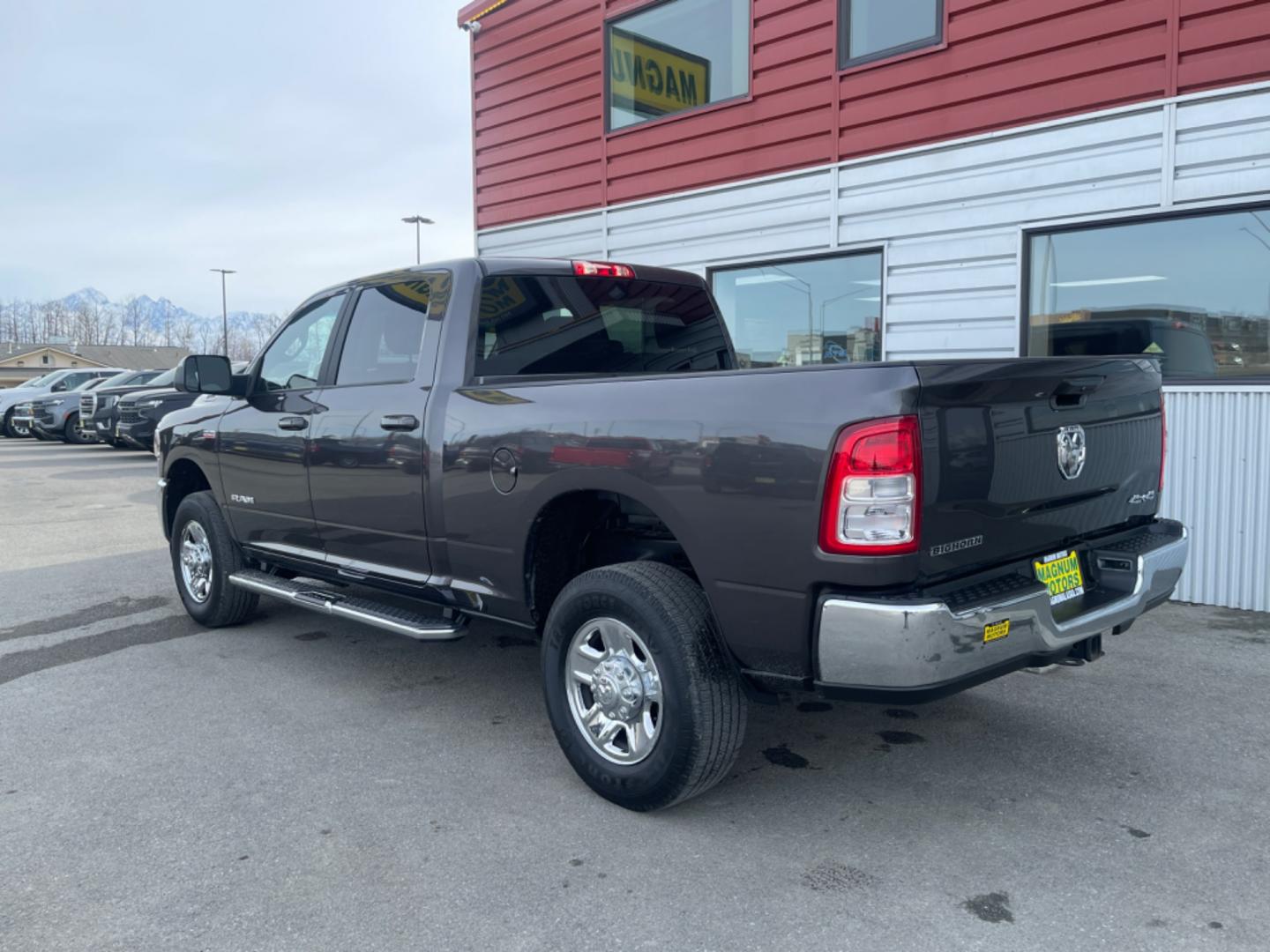 2022 GRAY /charcoal cloth RAM 2500 BIG HORN (3C6UR5DJ3NG) with an 6.4L engine, Automatic transmission, located at 1960 Industrial Drive, Wasilla, 99654, (907) 274-2277, 61.573475, -149.400146 - Photo#2